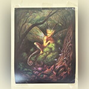 Fairy woodland print